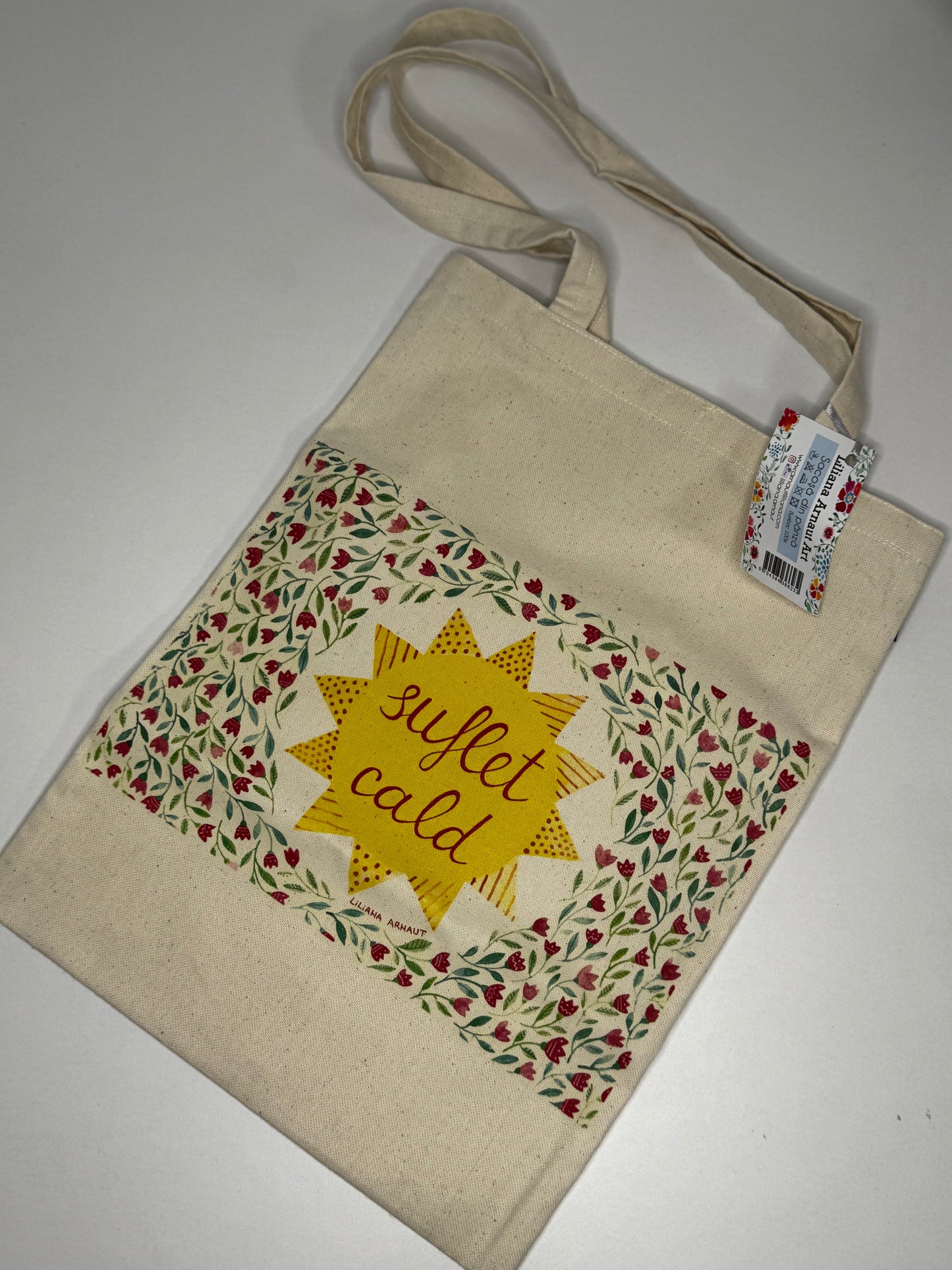 Traistă din bumbac „Suflet cald”