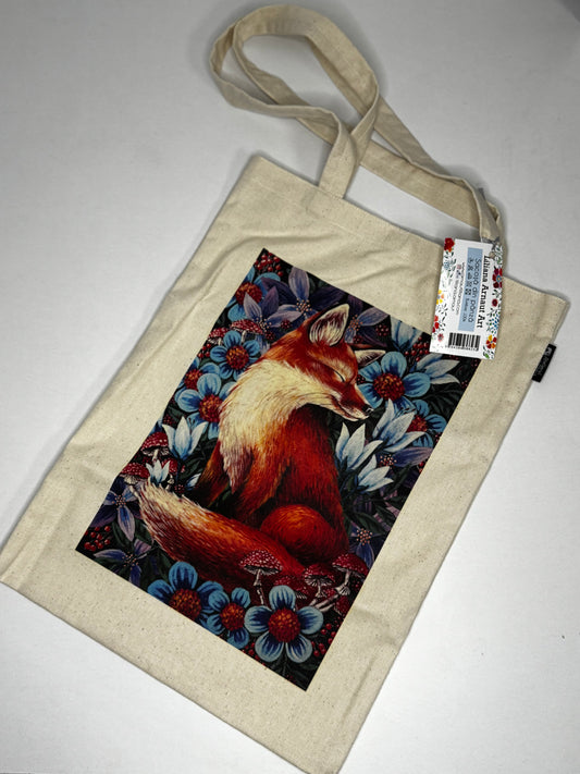 Traistă din bumbac Vulpe