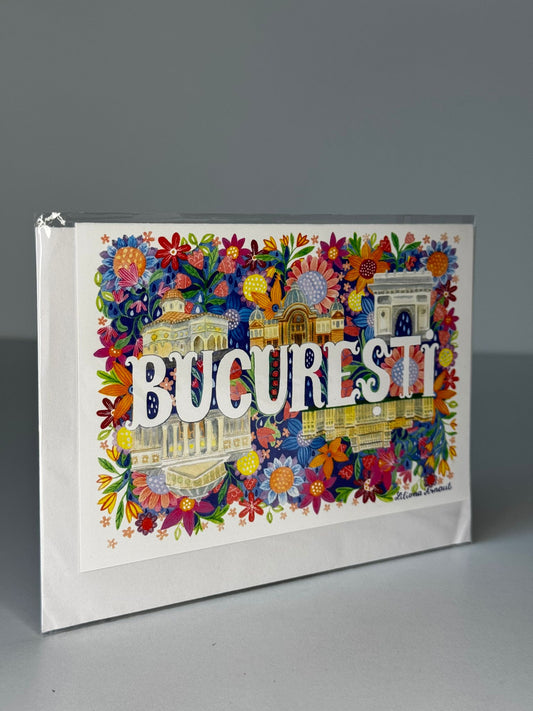 Felicitare ilustrată pentru momente speciale București